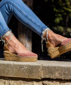 Alpargata con cuña Carla Antique.