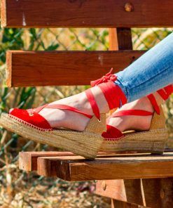 Alpargata con cuña Sofía Fuego.