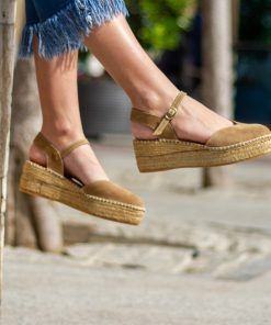 Alpargata con cuña Julia Mushroom.