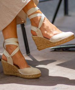 Alpargata con cuña New Greta Beig.