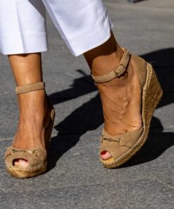 Alpargata con cuña Estribo Mushroom.