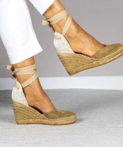 Alpargata con cuña Greta TM Mushroom.