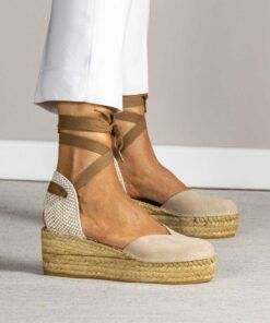 Alternative view of Alpargata con cuña Julia BeigTM.