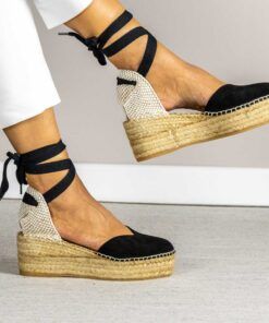 Alternative view of Alpargata con cuña Julia NegraTM.