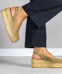 Alpargata con cuña Leyre Mushroom.