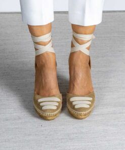 Alpargata con cuña María 3C Mushroom.