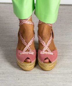 Alpargata con cuña Sofía Rosa New.