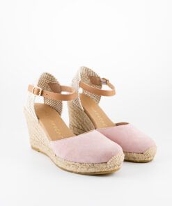 Alternative view of Alpargata Valenciana 7C Rosa.