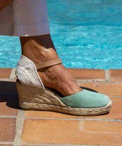 Alpargata Valenciana 5C Verde.