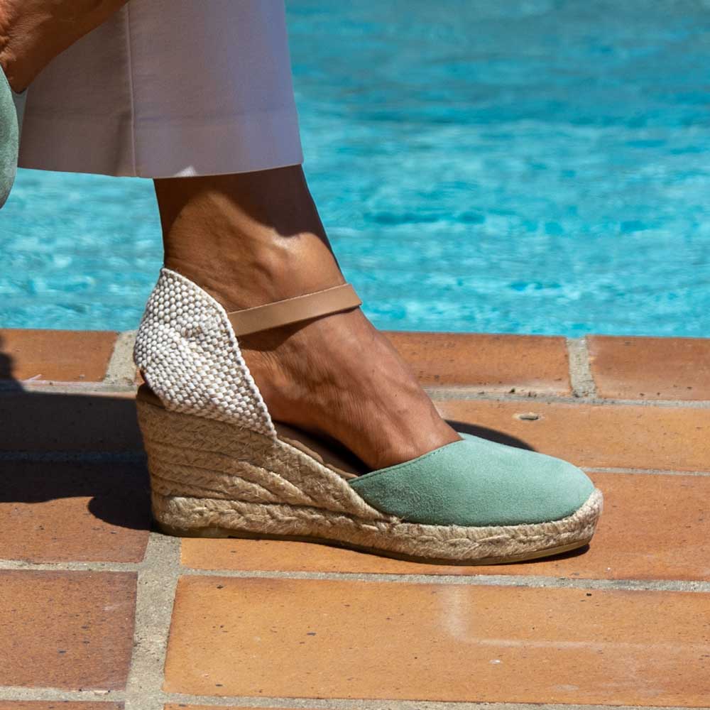 Alpargata Valenciana 5C Verde.