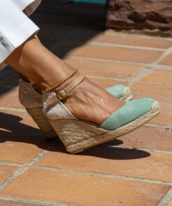 Alternative view of Alpargata Valenciana 7C Verde.